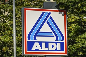 Aldi Nord, sign, advertising, logo