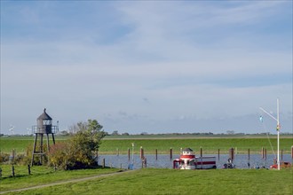 Dangast pier light (old Wilhelmshaven light), the pier light used to stand on the pier of the