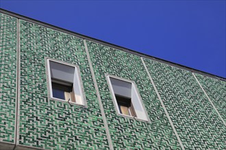 Head office of Sparkasse Fürstenfeldbruck, Upper Bavaria, Bavaria, Germany, Modern building with