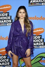 Sofia Reyes at the Nickelodeon's 2018 Kids' Choice Awards held at the Forum in Inglewood, USA on