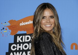 Heidi Klum at the Nickelodeon's 2018 Kids' Choice Awards held at the Forum in Inglewood, USA on