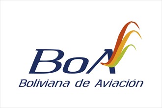 Airlines, Boliviana de Aviación Boliviana de Aviación, logo, white background, brand name