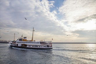 Amazing view on Passengers ship