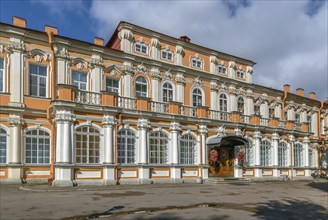 Alexander Nevsky Lavra (Monastery) in Saint Petersburg, Russia. Metropolitan Corps