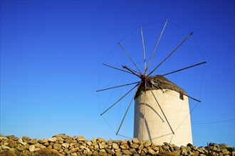 View and special architecture europe island of Mykonos Greek