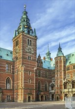 Frederiksborg Castle is a palatial complex in Hillerod, Denmark. It was built as a royal residence