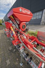 Güttler Landtechnik GreenMaster machine in the machine park at BayWa AG Baustoffe, Kempten, Allgäu,