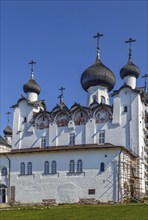 Solovetsky Monastery is a fortified monastery located on the Solovetsky Islands in the White Sea,