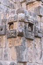 Ruins of the ancient Mayan city Uxmal. UNESCO World Heritage Site, Yucatan, Mexico, Central America