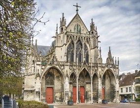 Basilica of Saint Urban is a massive medieval church in the city of Troyes, France, Europe