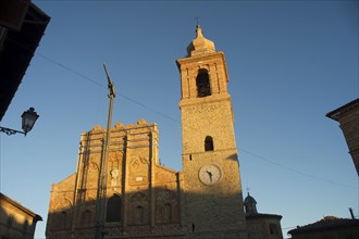 Recovery work after the earthquake of the collegiate church in San Ginesio Macerata