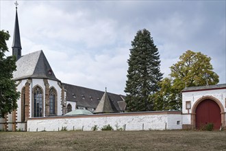 Former Trappist monastery Mariawald Abbey in the Eifel region