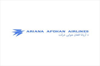 Airlines, Ariana Afghan Airlines Ariana Afghan Airlines, Logo, White background, Brand name