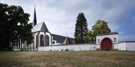 Former Trappist monastery Mariawald Abbey in the Eifel region