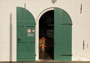 Entrance of the Kilsdonkse watermill near the Dutch village Dinther