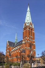 St. Johannes Church was built in 1890 in central Stockholm, Sweden, Europe