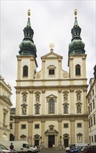 The Jesuit Church, also known as the University Church is double-tower church in Vienna, Austria.