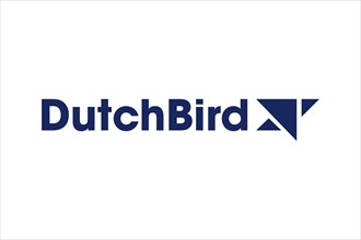 Airlines, DutchBird DutchBird, Logo, White background, Brand name