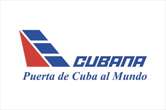 Airlines, Cubana de Aviación Cubana de Aviación, Logo, White background, Brand name