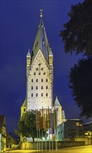 Catholic Paderborn Cathedral is mainly of the 13th century. The western tower of the 12th century