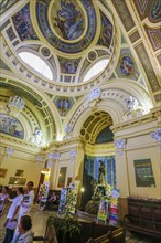 04-26-2014 Budapest Hungary. Entrance hall in Szecheni thermal Baths. Editorial