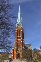 St. Johannes Church was built in 1890 in central Stockholm, Sweden, Europe