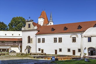 Castle in Kezmarok town, Slovakia. Castle was mentioned for the first time in the year 1463