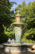 Mosaic Fountain in the Great Garden