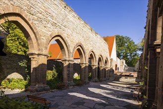 Memleben Monastery and presumed imperial palace, Memleben, Saxony-Anhalt, Germany, Europe