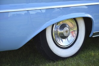 Lincoln Premiere Hardtop 1957, at a classic car meeting in Büsum, Germany, Europe