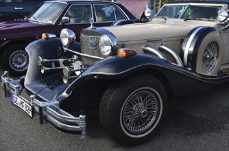 Excalibur at a classic car meeting in Büsum, Germany, Europe