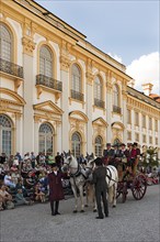 Historical Hunting and Carriage Gala, in the Palace Park, Schleißheim Palace, Upper Bavaria,