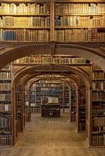 Historic Library Hall, Upper Lusatian Library of Sciences, Barockhaus, Görlitz, Goerlitz, Germany,