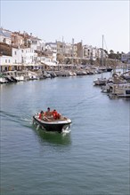 Historic Port, Ciutadella or Ciutadela, Menorca, Balearic Islands, Spain, Europe