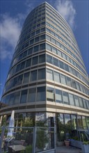 Merian Forum tower block, Leipziger Platz, Nuremberg Middle Franconia, Bavaria, Germany, Europe