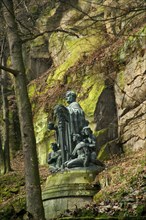 Richard Wagner monument in Liebethaler Grund