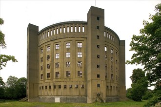 Reick gasworks, 1907 08 Hans Erlwein designed the gas tank of the municipal gasworks in Reick, a