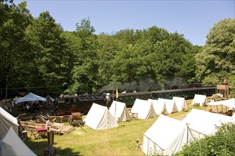 The Karl May Festival has been held every year since 1991 on a weekend in May in Lössnitzgrund