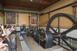 Chemnitz Saxon Industrial Museum, horizontal single-cylinder back-pressure steam engine