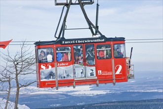 Suspension railway in Oberwiesenthal