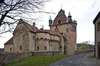 Kuckuckstein Castle in Liebstadt is picturesquely situated on a rocky outcrop (380 metres above sea