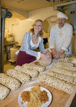 Dresden stollen girls baking stollen