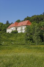 Ehrenfels Castle, former summer residence of the Zwiefalter abbots, summer residence, simple