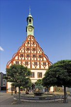 Zwickau Gewandhaus: landmark of the city, built in 1522-1525 in late Gothic style, with Renaissance