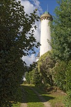 The Phare de Port Navalo lighthouse on the Rhuys peninsula at the entrance to the Gulf of Morbihan.