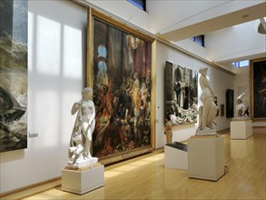 Clermont-Ferrand. Exhibition room of the museum Roger Quillot, Puy de Dome department. Auvergne