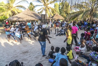 Tug of War Competition, Sanyang, Gambia, West Africa, Africa