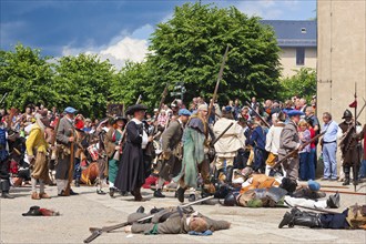 Königstein Fortress battle re-enactment