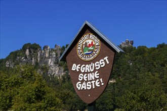 Bastei rock in Rathen