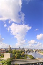 DEU Saxony Dresden Dresden Silhouette